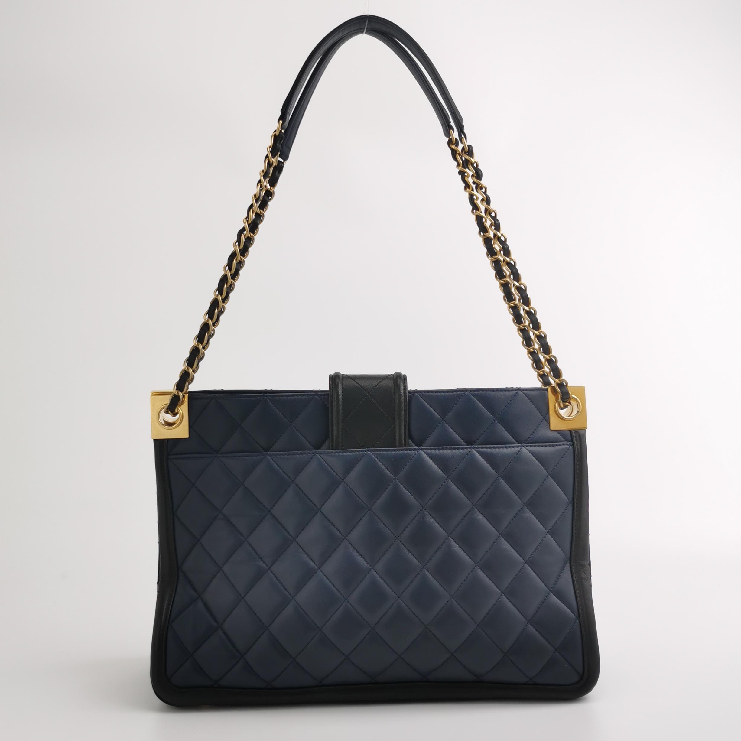 Chanel Grand Shopping Tote Quilted Caviar — photo 5 of 23