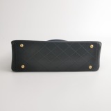 Chanel Grand Shopping Tote Quilted Caviar — thumbnail 6