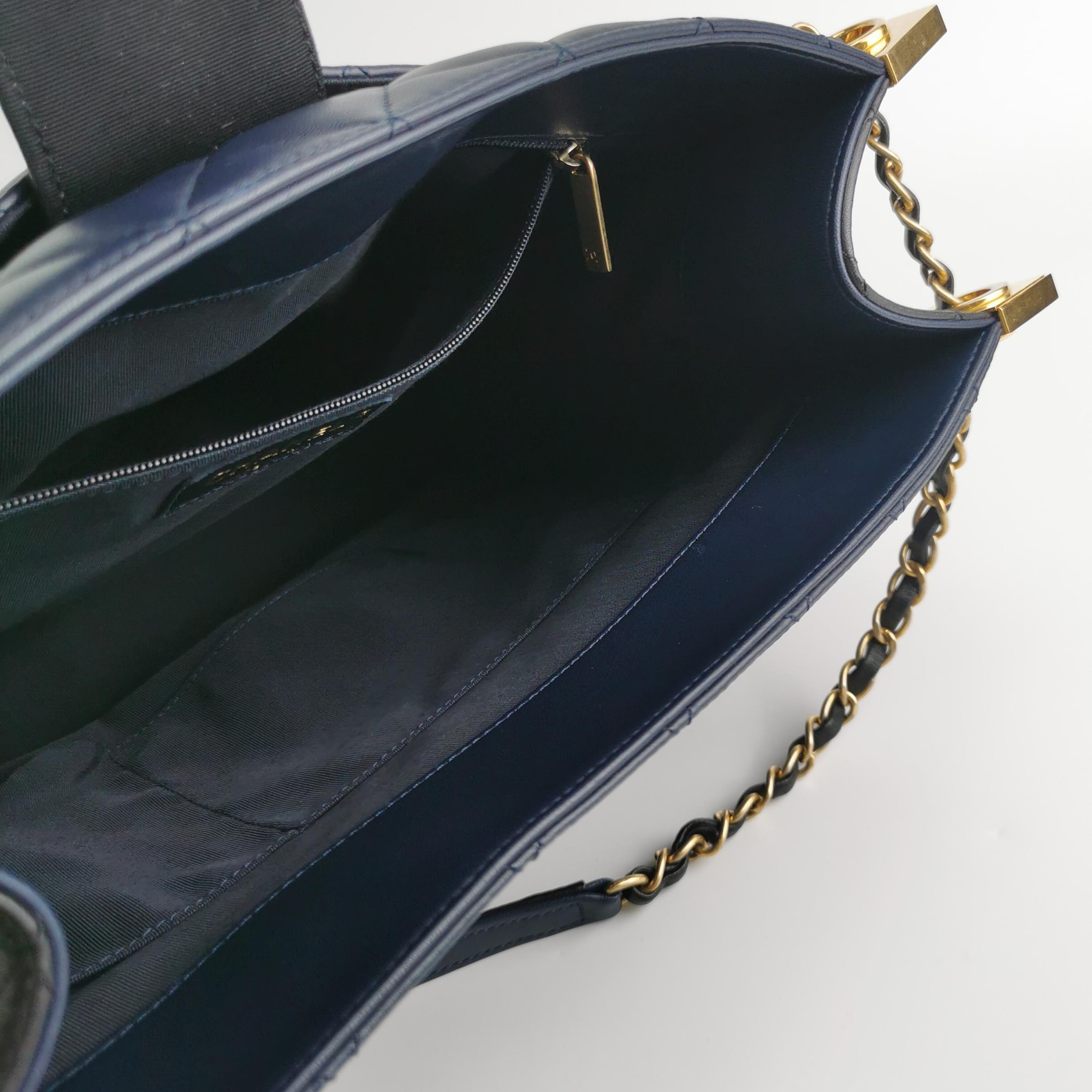 Chanel Grand Shopping Tote Quilted Caviar — photo 7 of 23