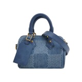 Louis Vuitton(LV) Speedy Bandouliere Bag 3D Damier Giant Denim 18 — thumbnail 1