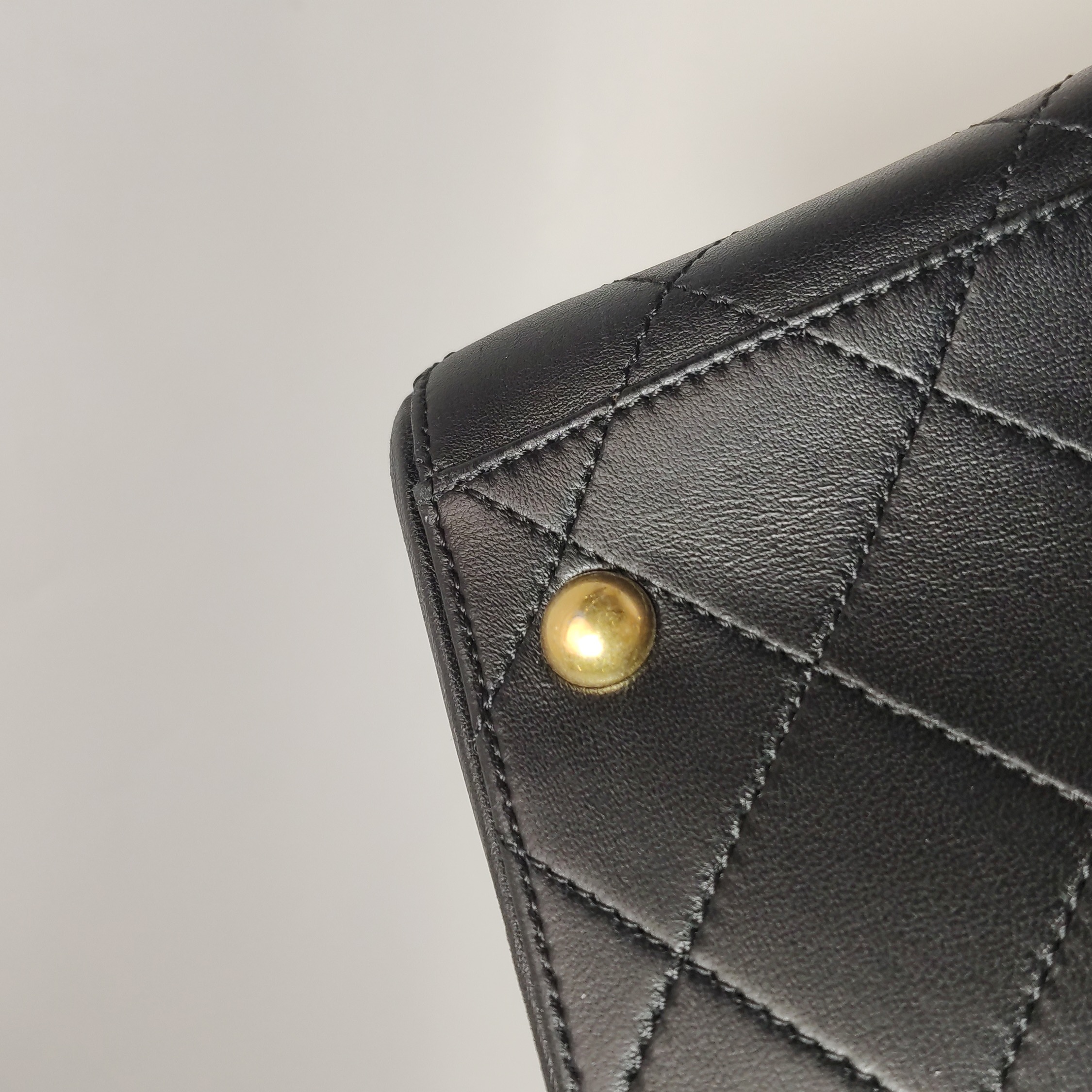 Chanel Grand Shopping Tote Quilted Caviar — photo 16 of 23