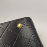 Chanel Grand Shopping Tote Quilted Caviar — thumbnail 16