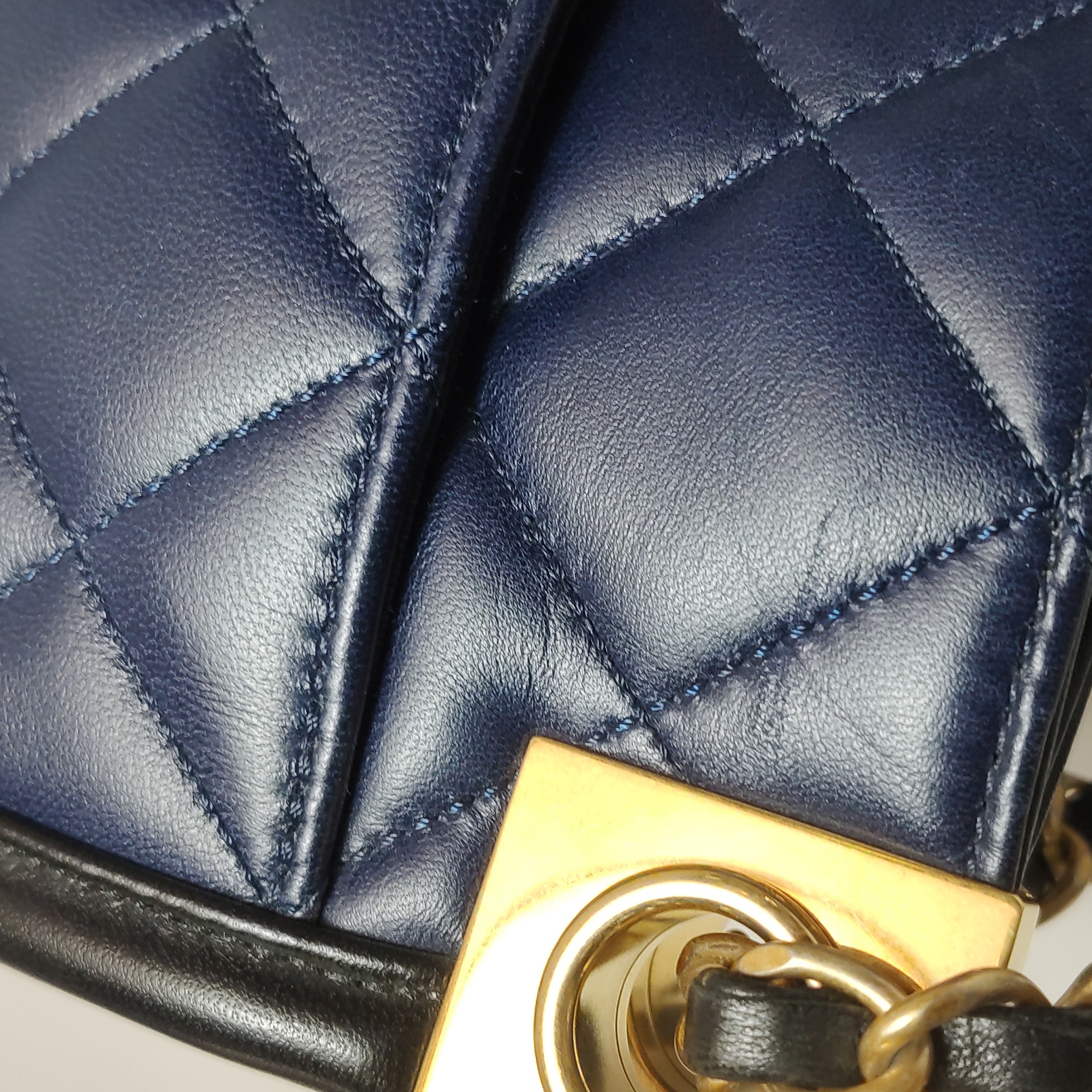 Chanel Grand Shopping Tote Quilted Caviar — photo 21 of 23