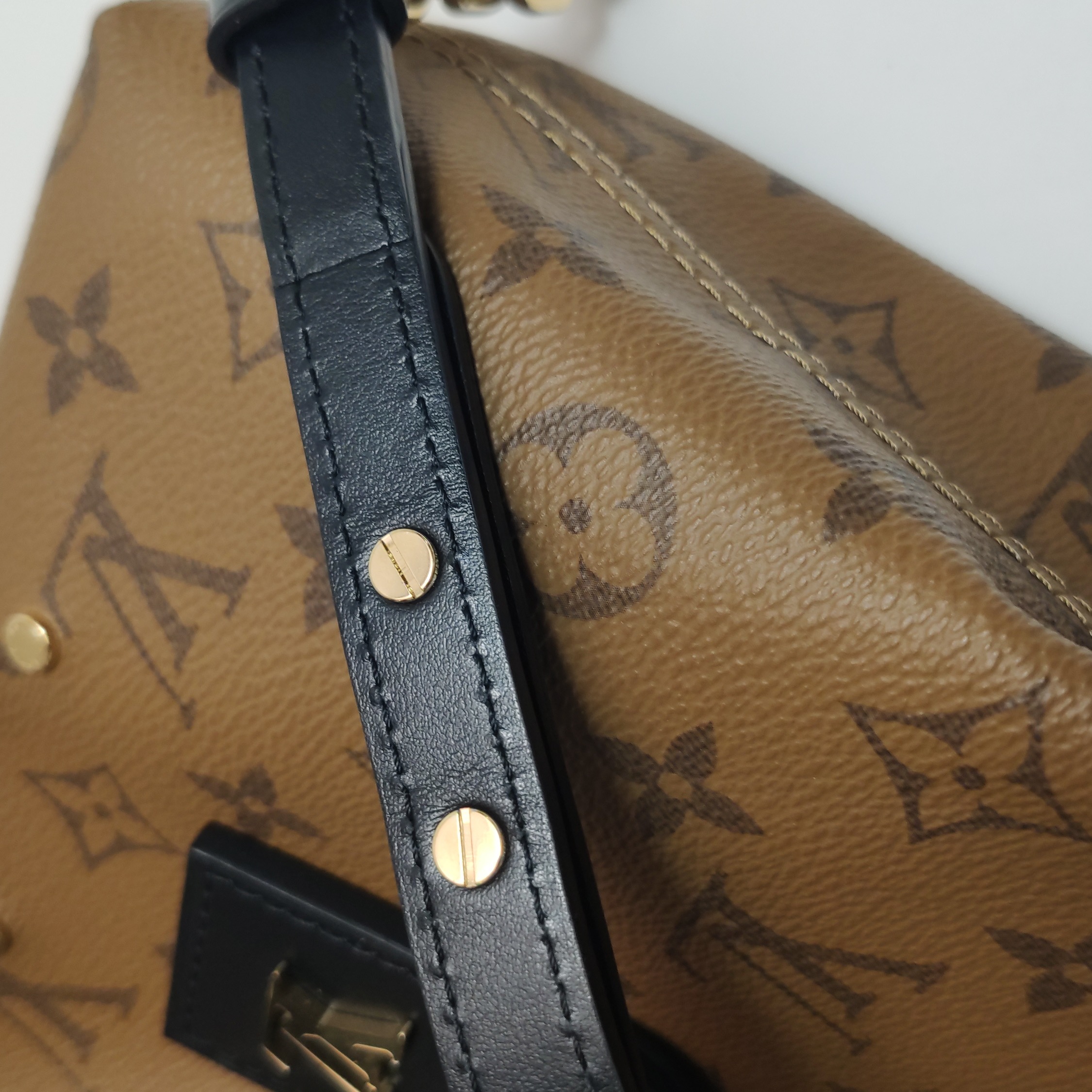 Louis Vuitton(LV) Atlantis Handbag Reverse Monogram Canvas BB — photo 14 of 14