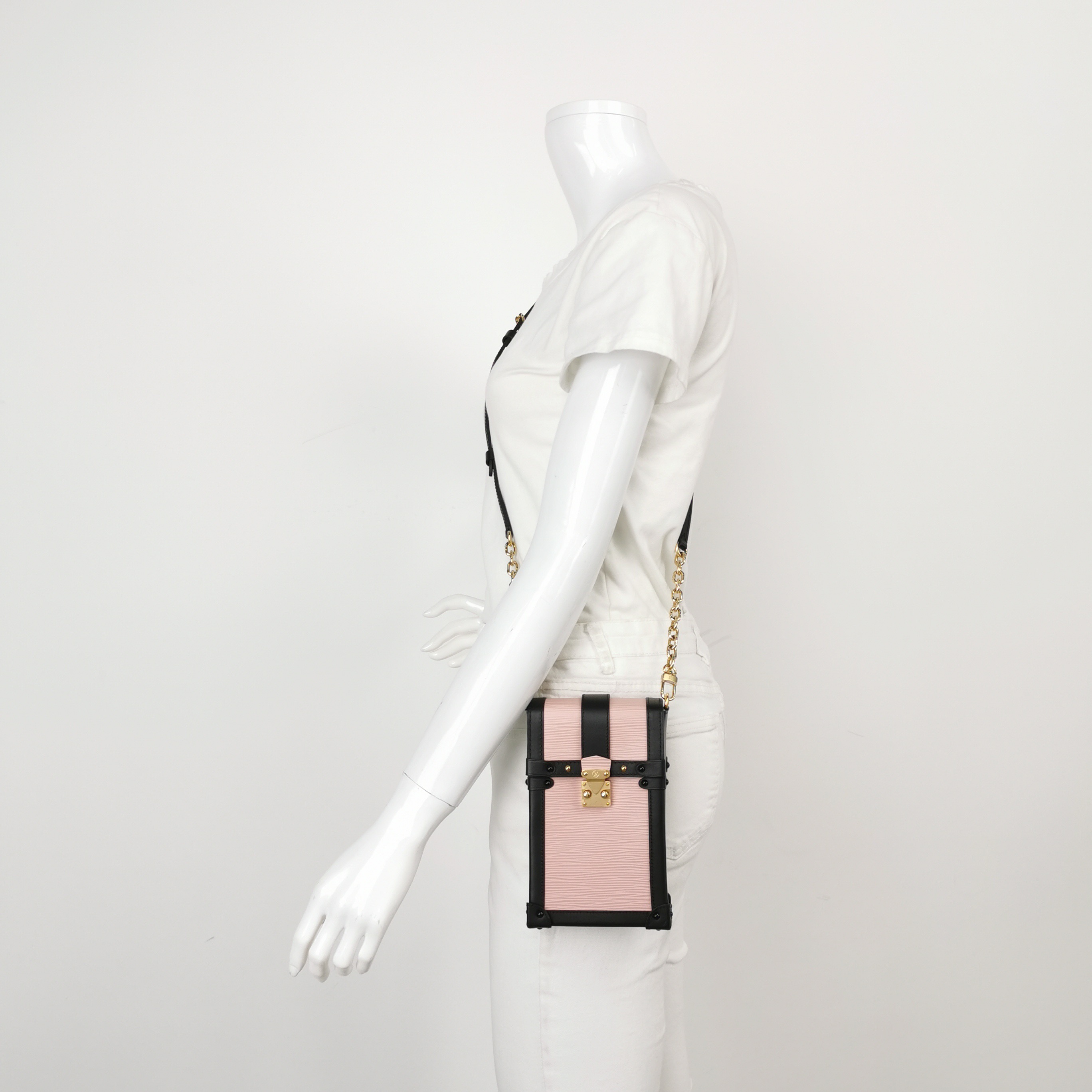 Louis Vuitton(LV) Vertical Trunk Pochette Epi Leather — alternate view