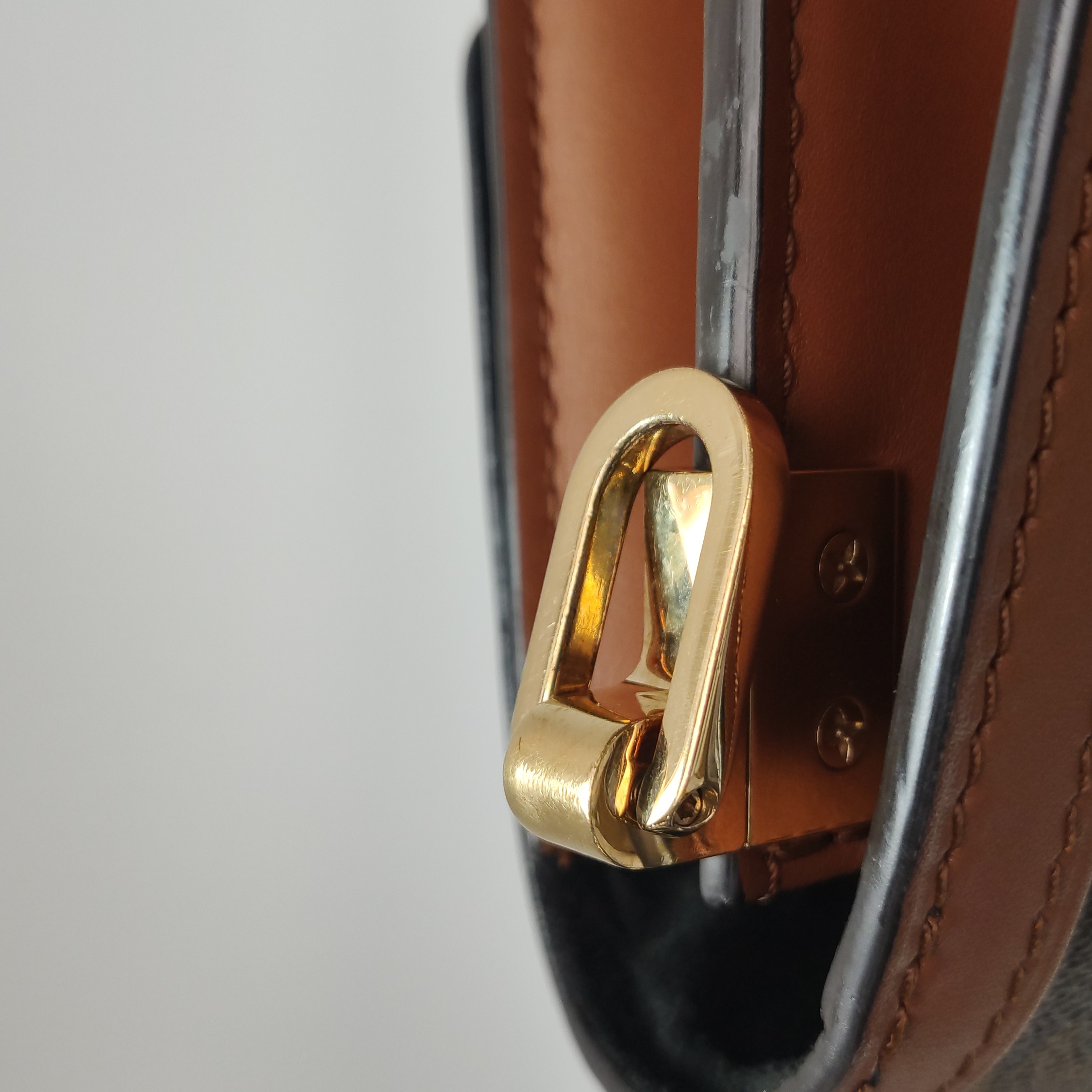 Louis Vuitton(LV) Dauphine Shoulder Bag Reverse Monogram Canvas MM — photo 14 of 23