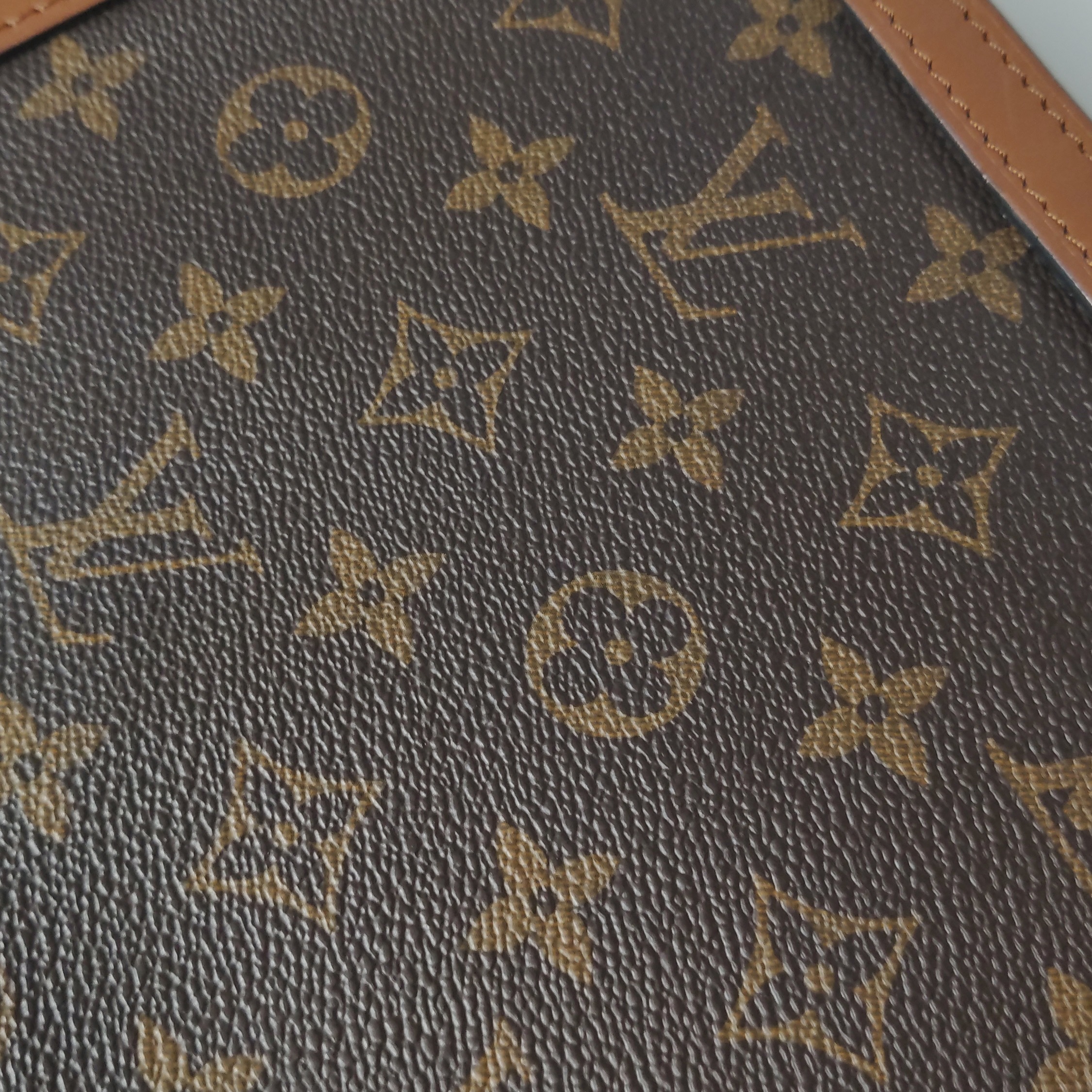 Louis Vuitton(LV) Dauphine Shoulder Bag Reverse Monogram Canvas MM — photo 20 of 23
