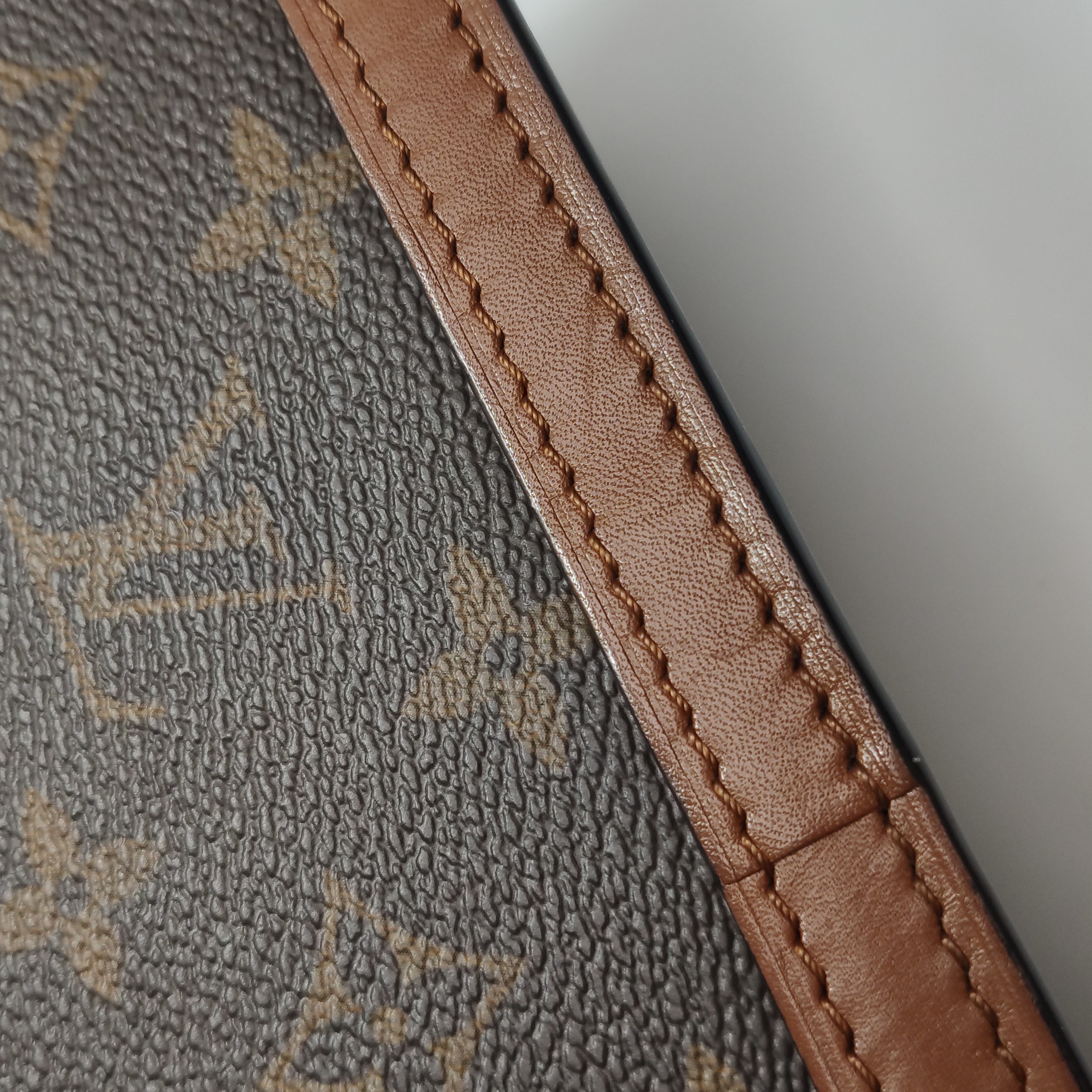 Louis Vuitton(LV) Dauphine Shoulder Bag Reverse Monogram Canvas MM — photo 22 of 23