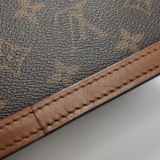 Louis Vuitton(LV) Dauphine Shoulder Bag Reverse Monogram Canvas MM — thumbnail 22