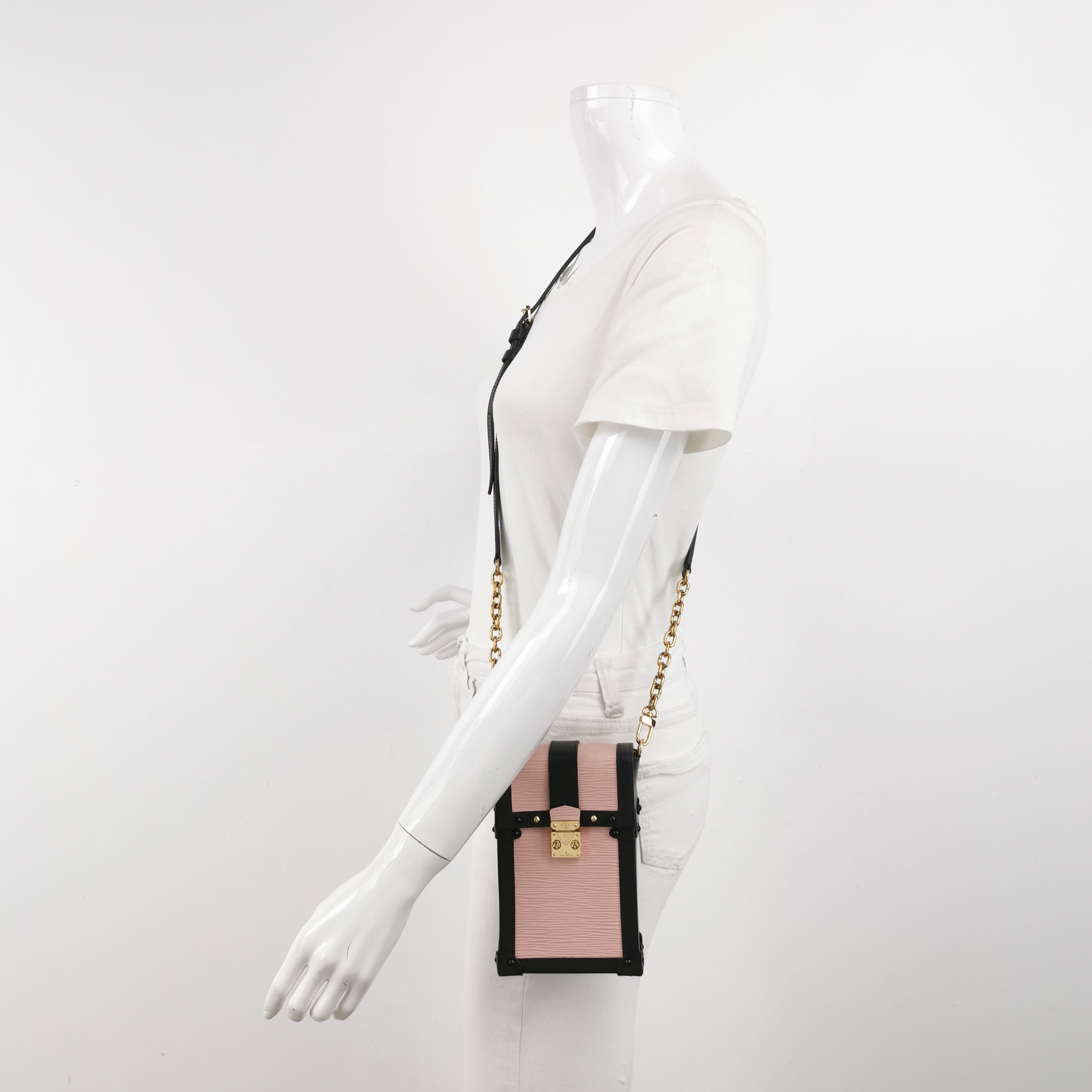 Louis Vuitton(LV) Vertical Trunk Pochette Epi Leather — alternate view