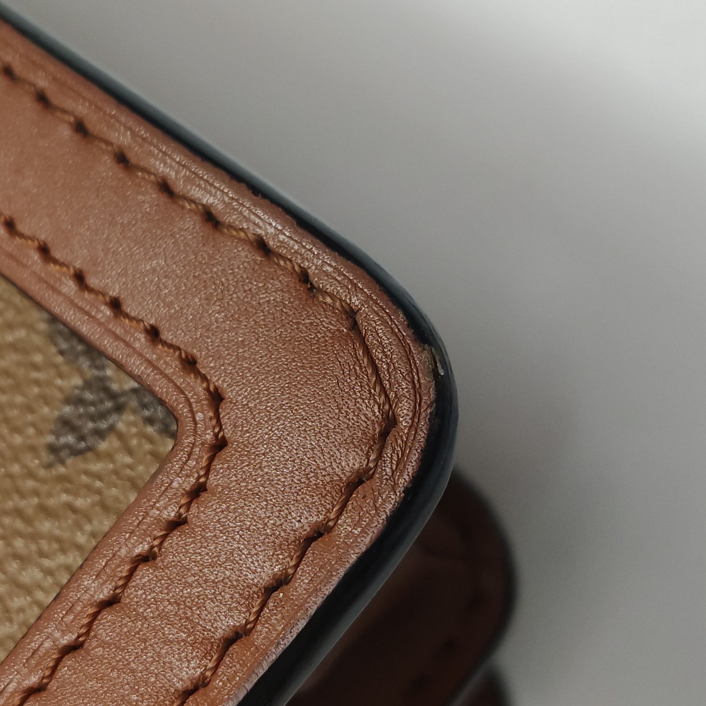 Louis Vuitton(LV) Dauphine Shoulder Bag Reverse Monogram Canvas MM — photo 16 of 23