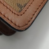 Louis Vuitton(LV) Dauphine Shoulder Bag Reverse Monogram Canvas MM — thumbnail 16
