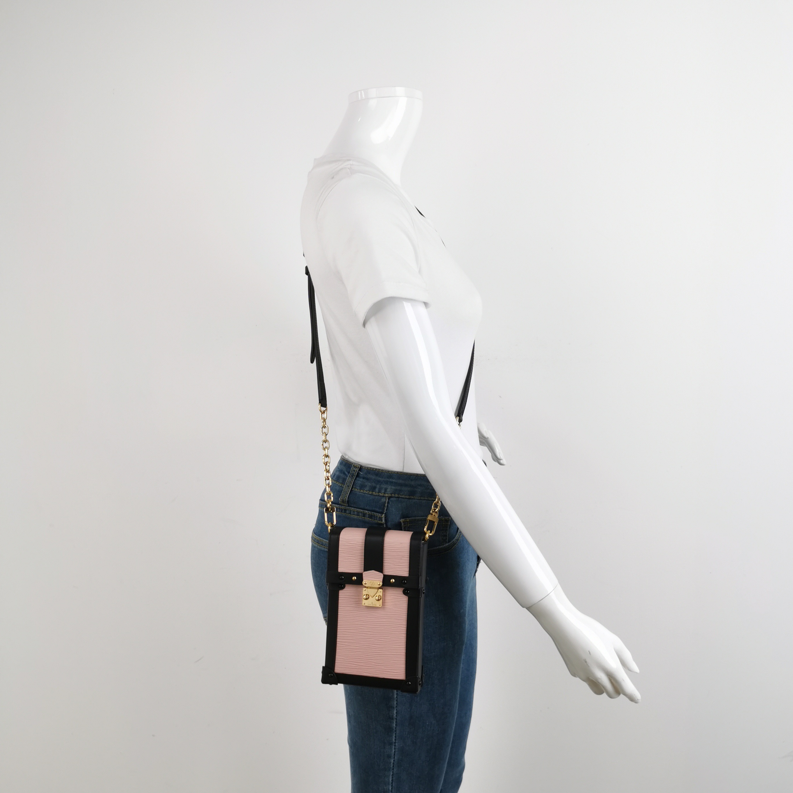 Louis Vuitton(LV) Vertical Trunk Pochette Epi Leather — alternate view