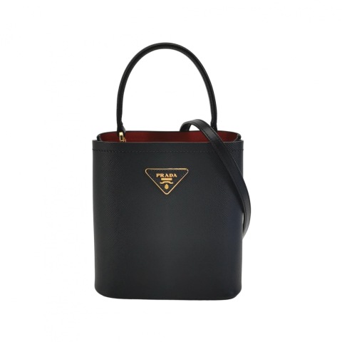 Prada Panier Bucket Bag Saffiano Leather Mini