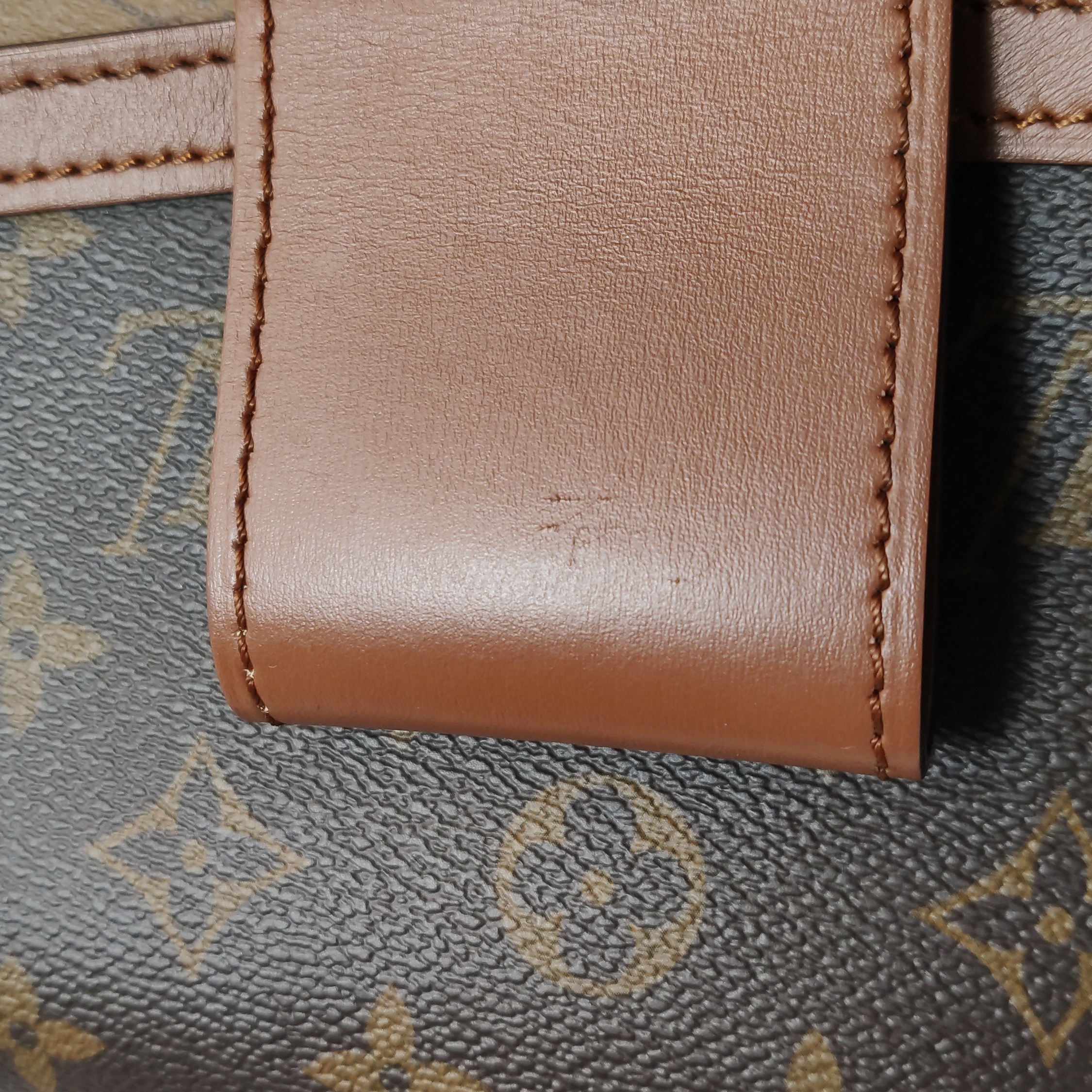 Louis Vuitton(LV) Dauphine Shoulder Bag Reverse Monogram Canvas MM — photo 21 of 22