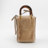 Fendi Sunshine Shopper Tote Leather Mini — thumbnail 3