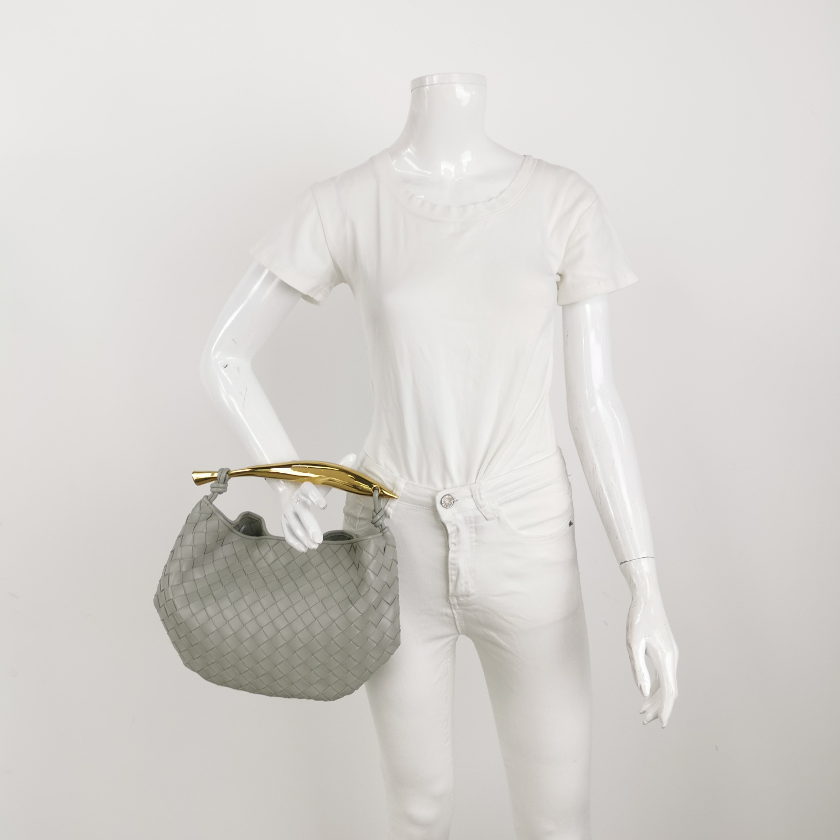 Bottega Veneta Sardine Top Handle Bag Intrecciato Nappa Classic — alternate view