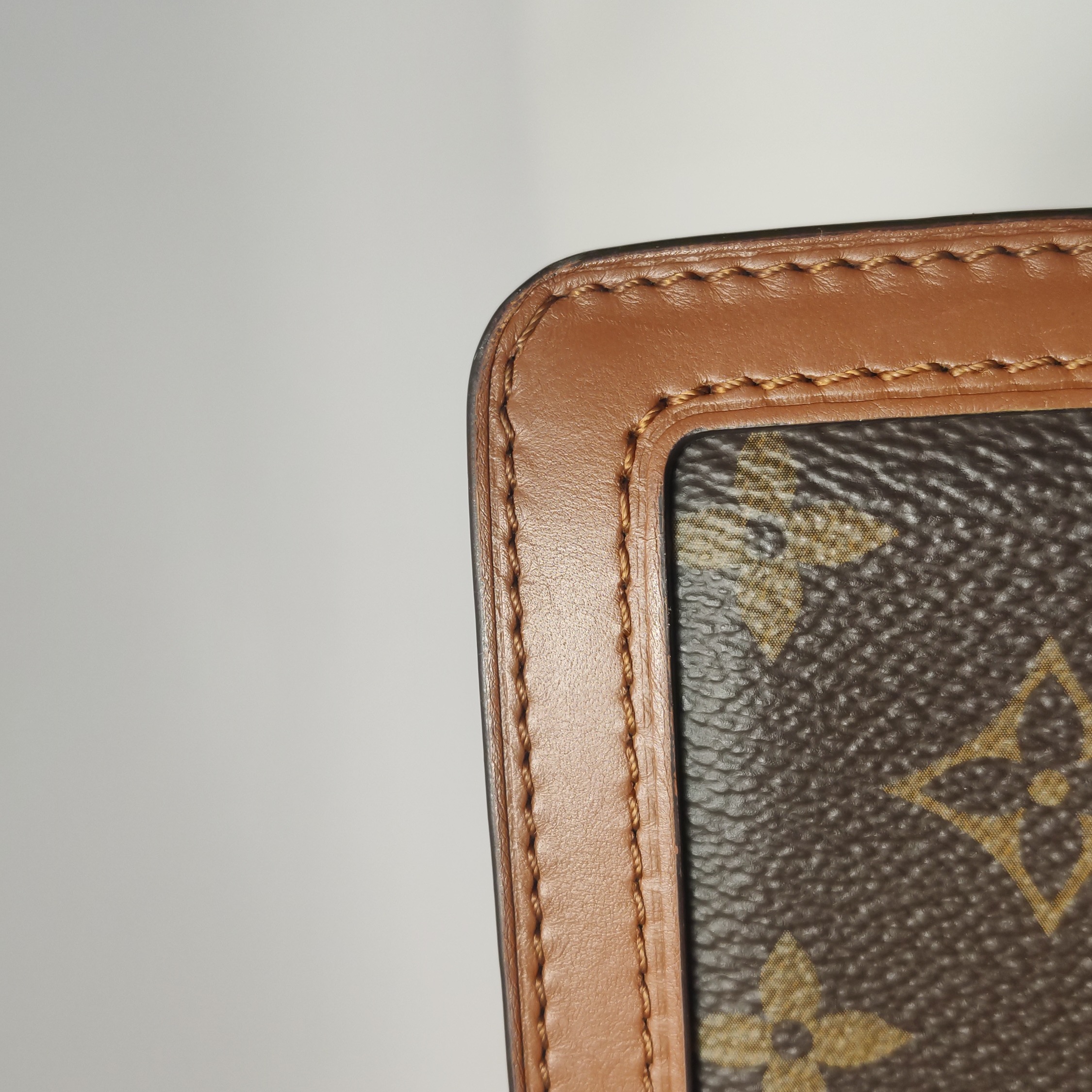 Louis Vuitton(LV) Dauphine Shoulder Bag Reverse Monogram Canvas MM — photo 19 of 23