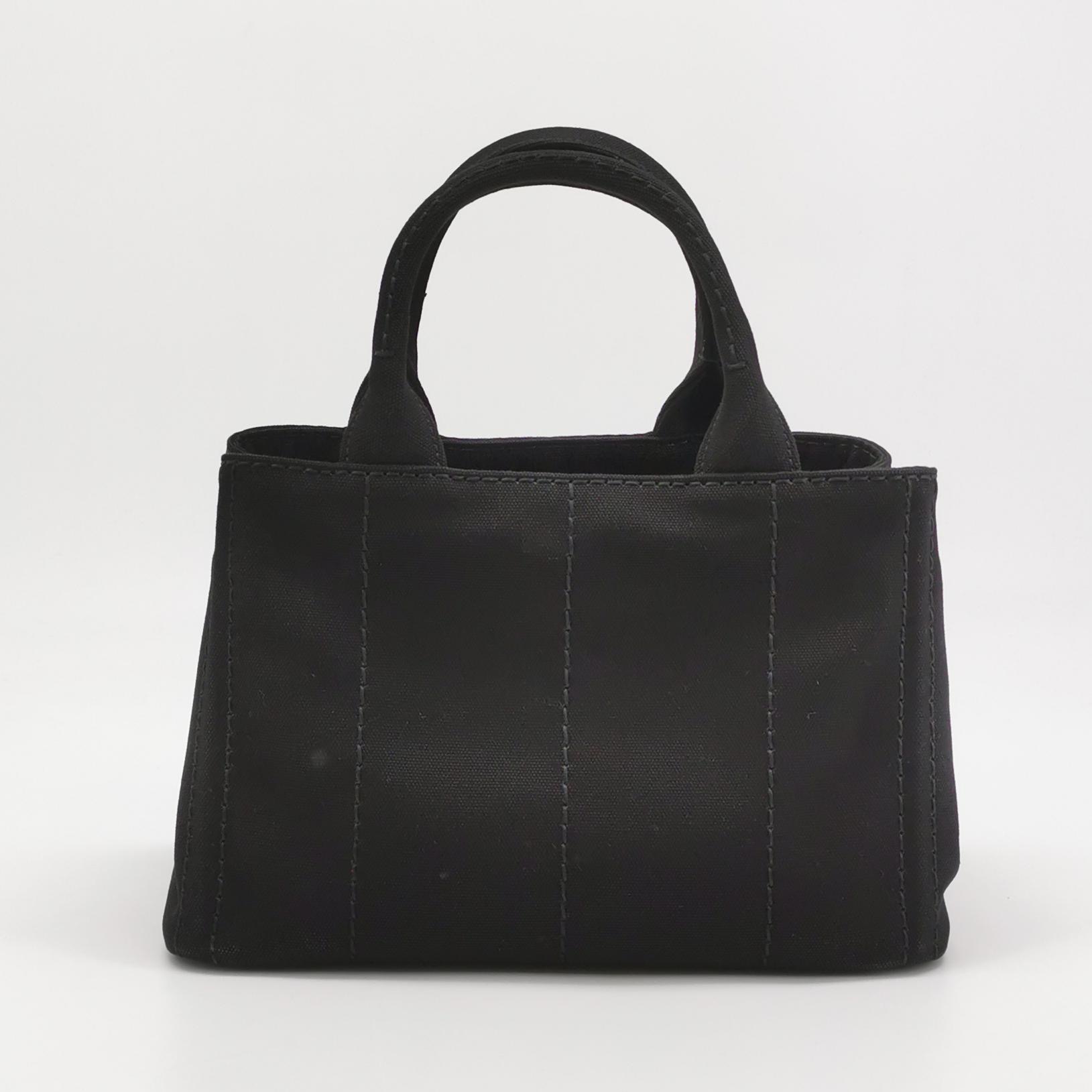 Prada Canapa Convertible Shopping Tote Canvas Small — photo 5 of 20