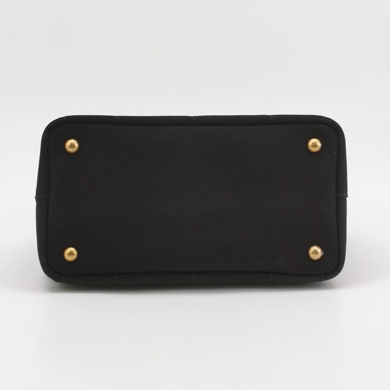 Prada Canapa Convertible Shopping Tote Canvas Small — photo 6 of 20
