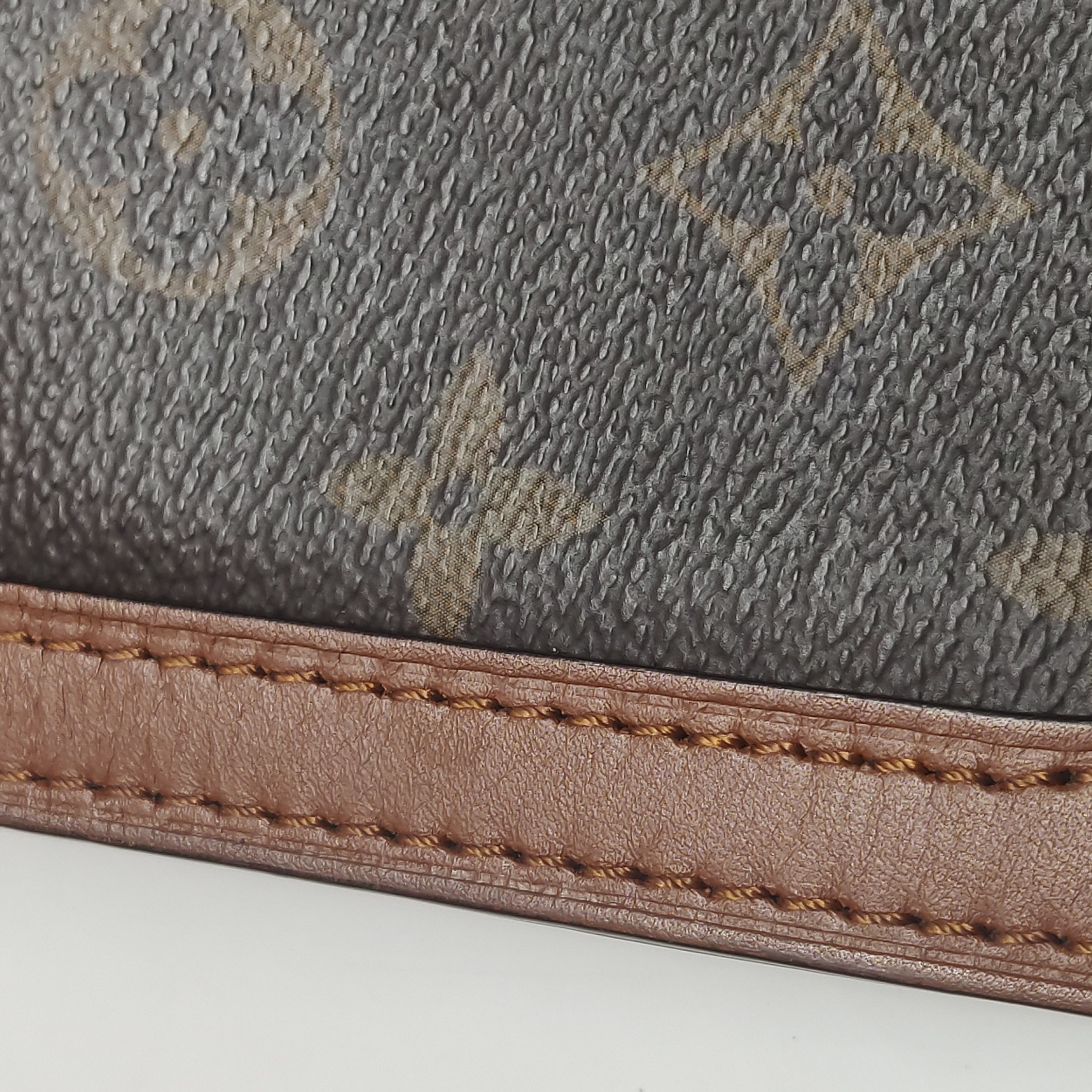 Louis Vuitton(LV) Dauphine Shoulder Bag Reverse Monogram Canvas MM — photo 23 of 23