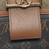Louis Vuitton(LV) Dauphine Shoulder Bag Reverse Monogram Canvas MM — thumbnail 12