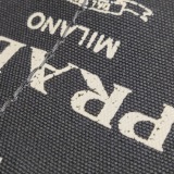 Prada Canapa Convertible Shopping Tote Canvas Small — thumbnail 9