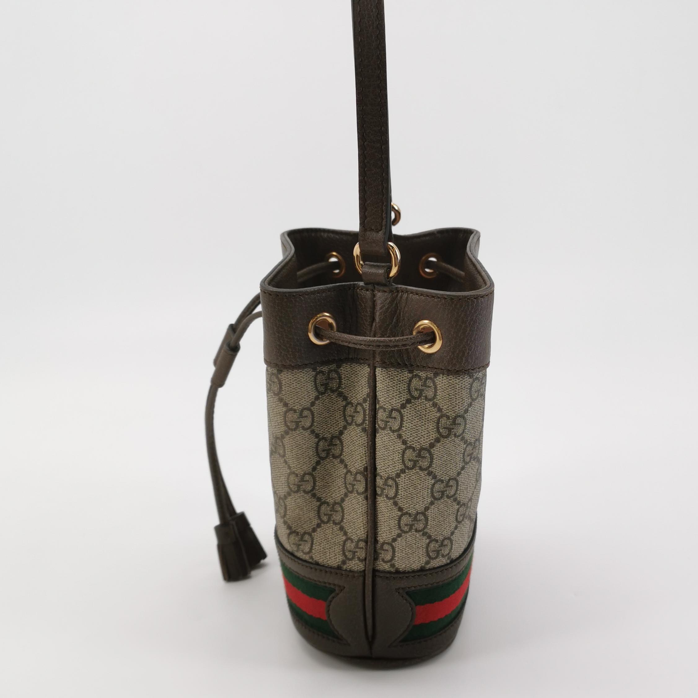 Gucci Ophidia Bucket Bag GG Coated Canvas Mini — photo 4 of 15