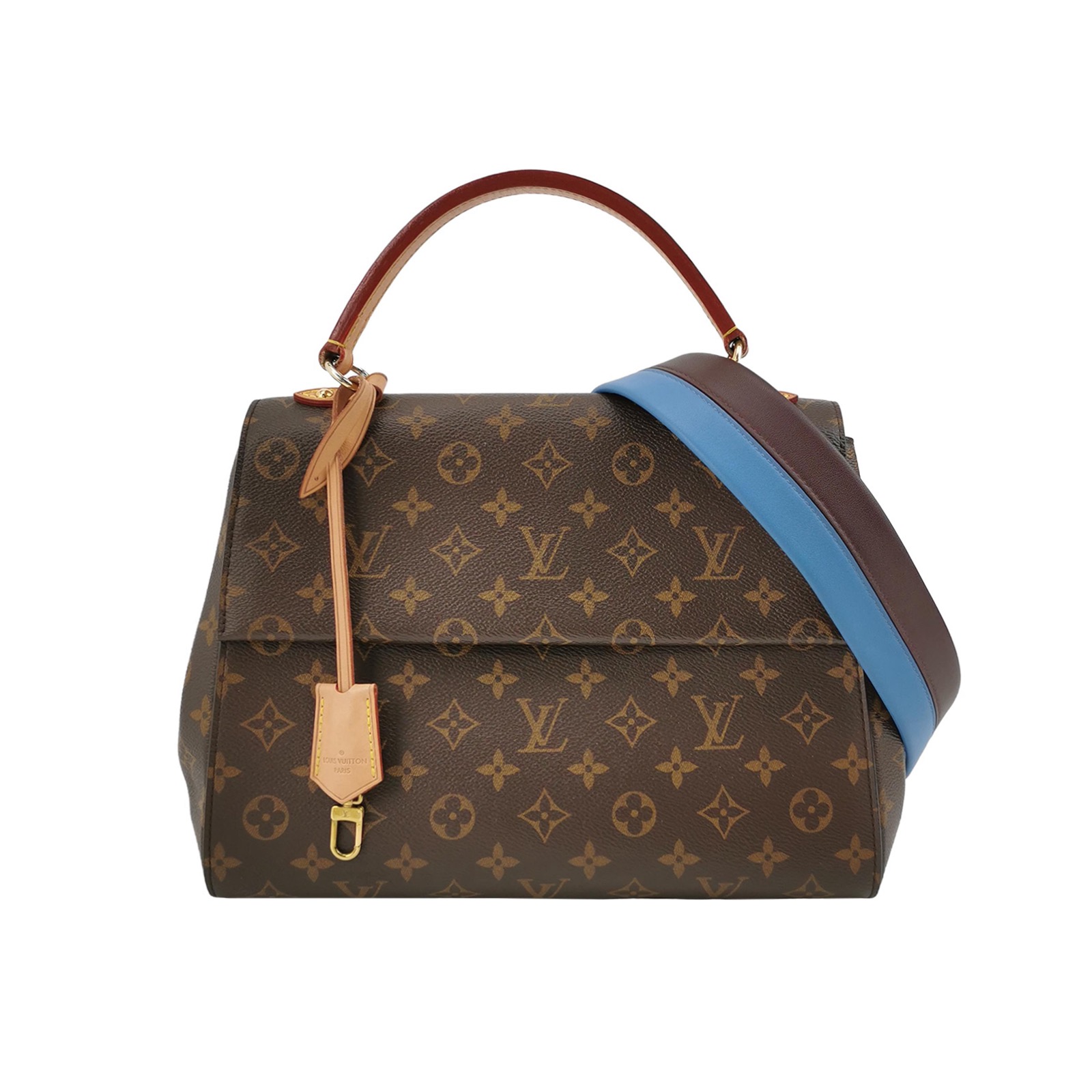 Louis Vuitton(LV) Cluny Top Handle Bag Monogram Canvas MM — photo 1 of 21