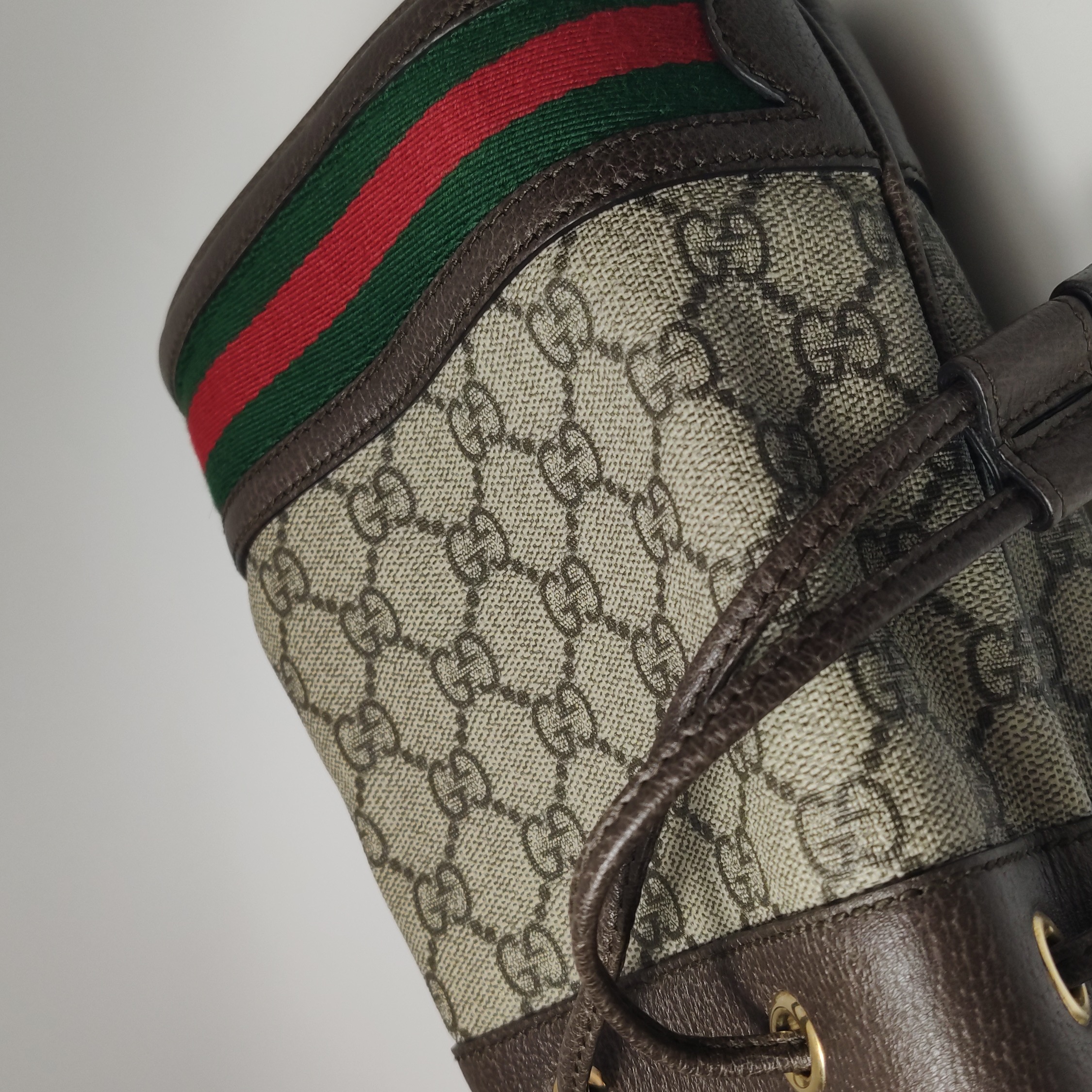 Gucci Ophidia Bucket Bag GG Coated Canvas Mini — photo 15 of 15