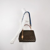 Louis Vuitton(LV) Cluny Top Handle Bag Monogram Canvas MM — thumbnail 2