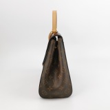 Louis Vuitton(LV) Cluny Top Handle Bag Monogram Canvas MM — thumbnail 4