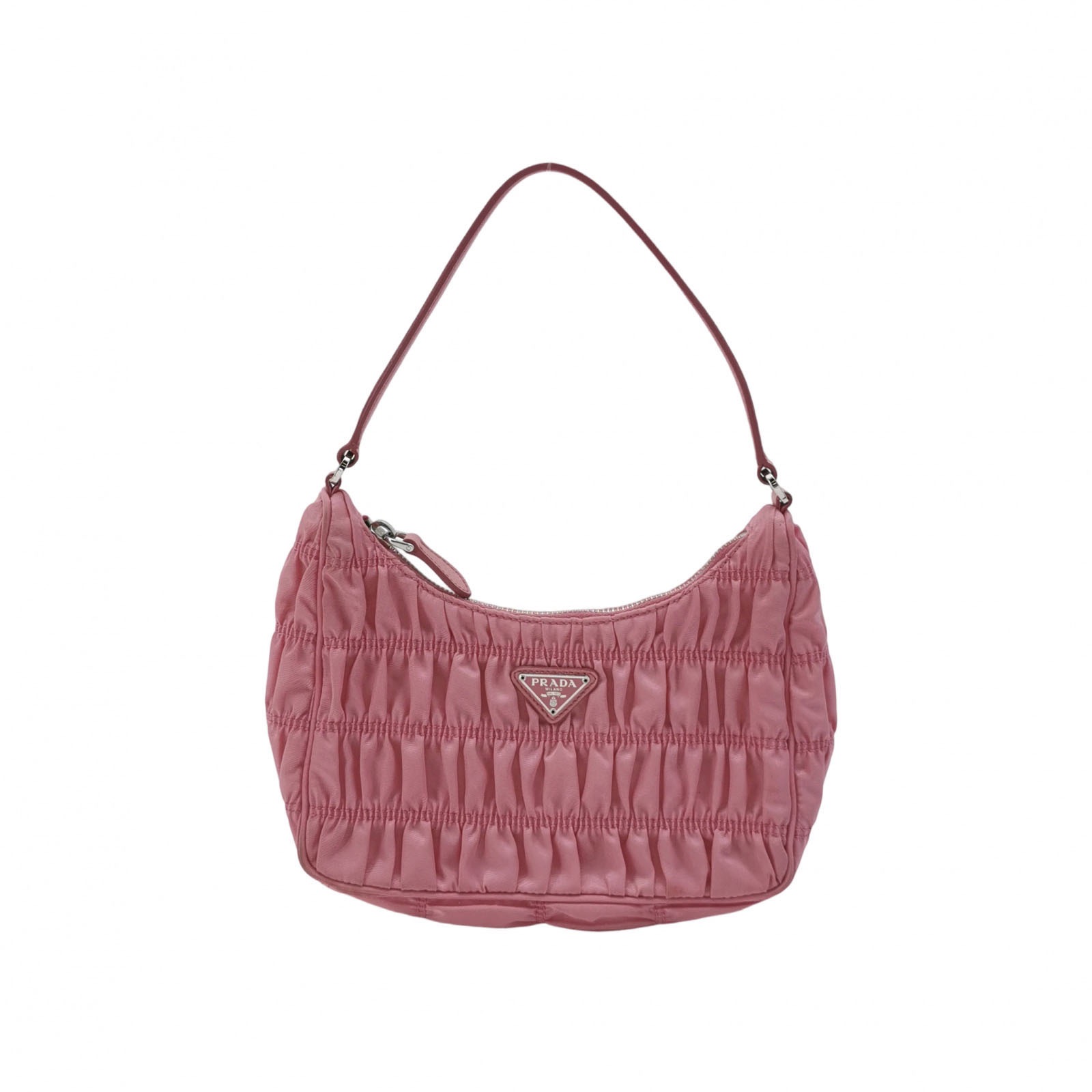 Prada Hobo Tessuto Gaufre with Saffiano Mini — photo 1 of 16
