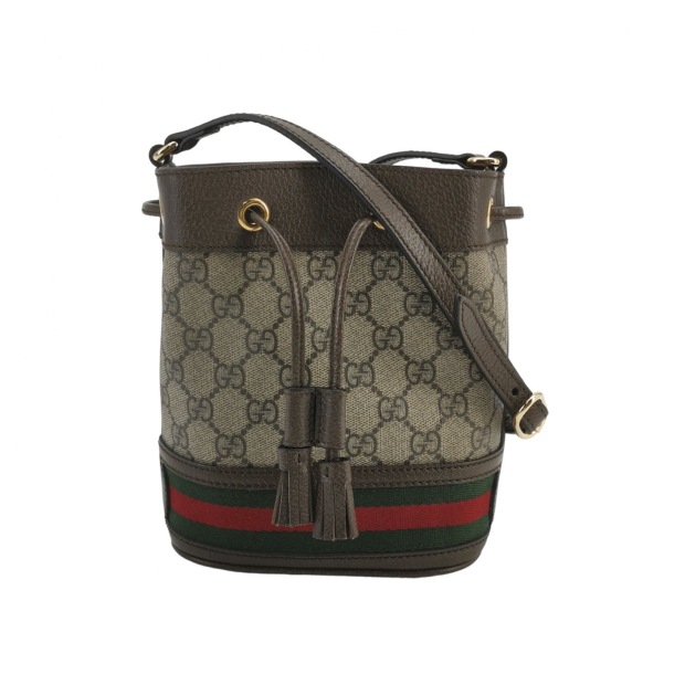Gucci Ophidia Bucket Bag GG Coated Canvas Mini — pre-owned, Vierlot