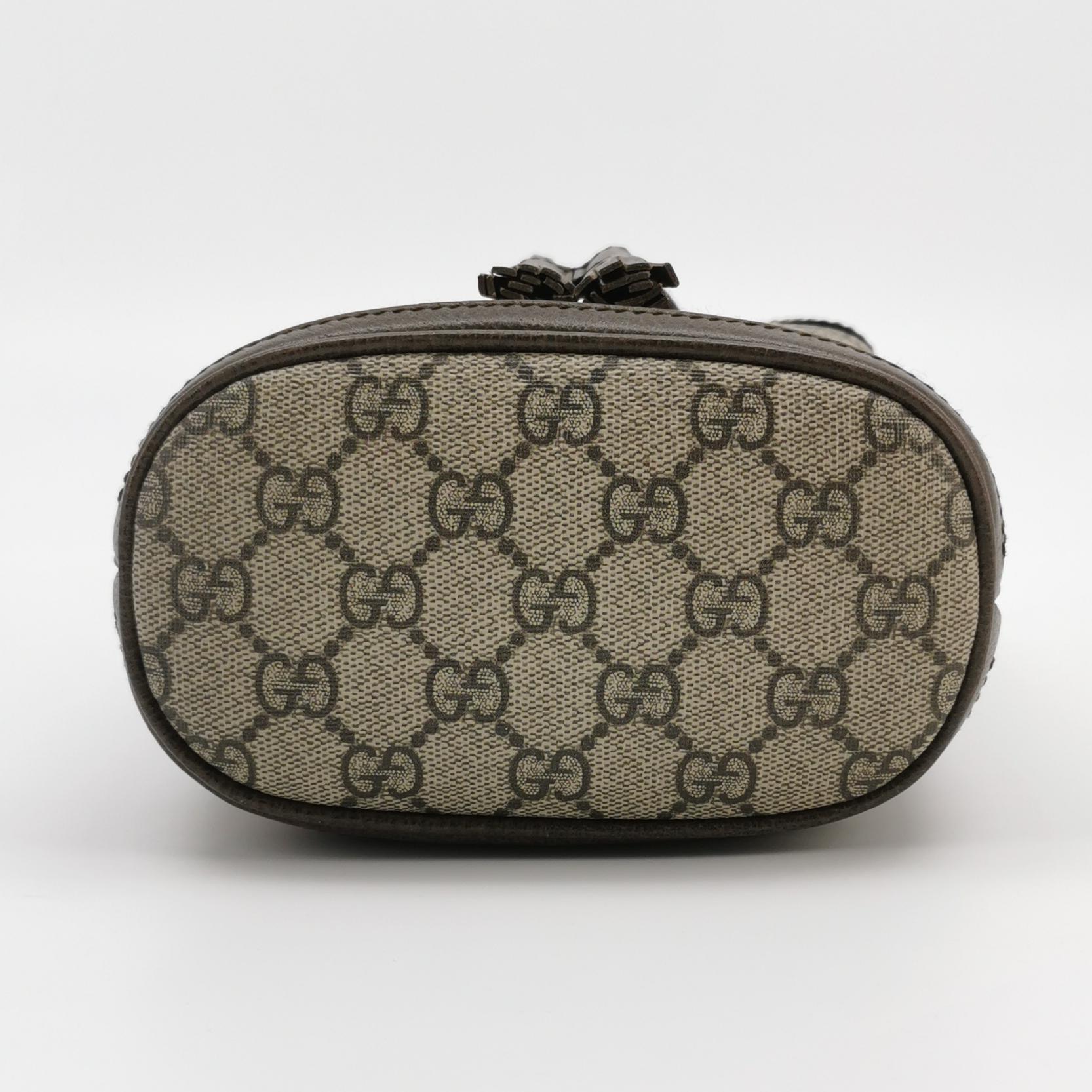 Gucci Ophidia Bucket Bag GG Coated Canvas Mini — photo 6 of 14