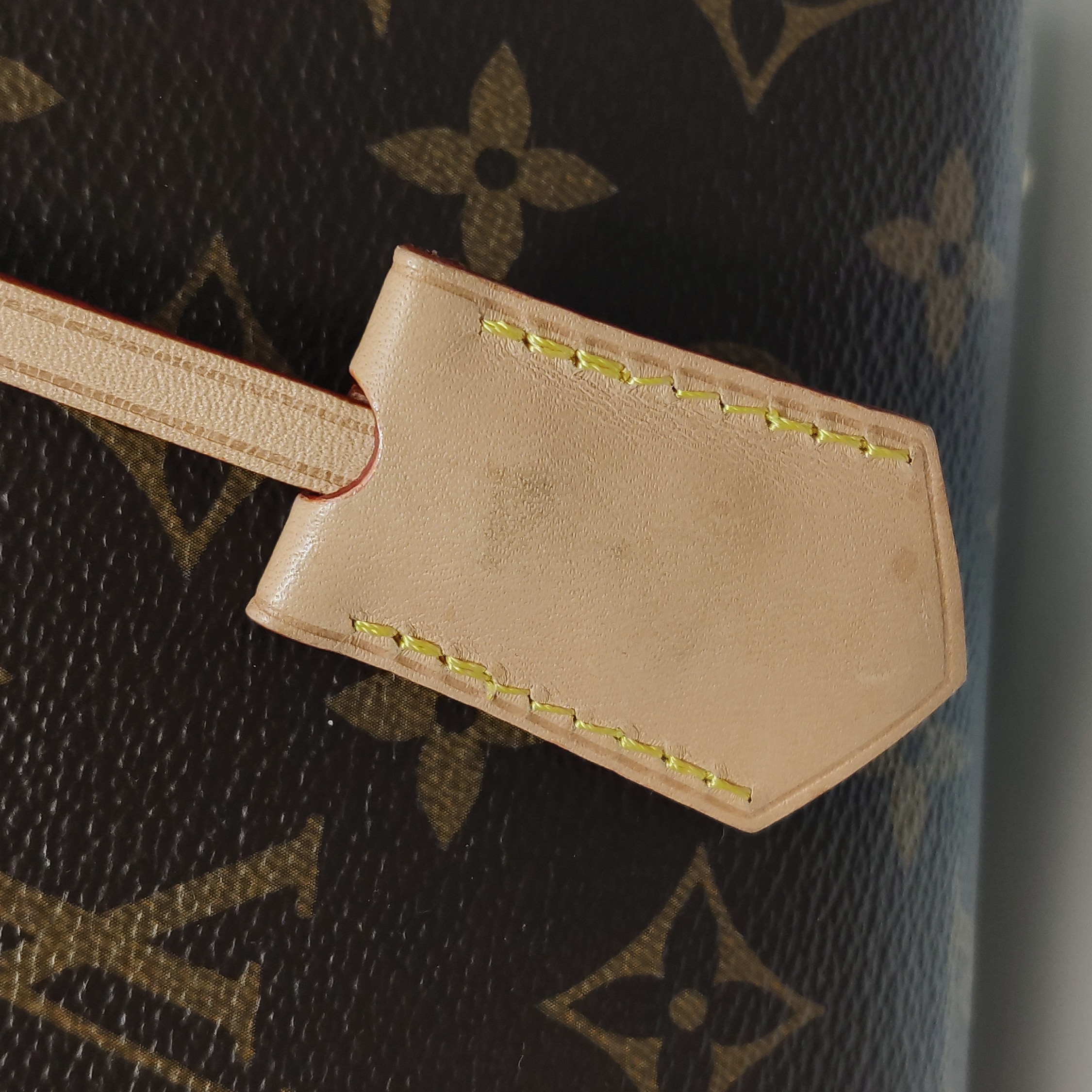 Louis Vuitton(LV) Cluny Top Handle NM Bag Monogram Canvas Mini — photo 13 of 21