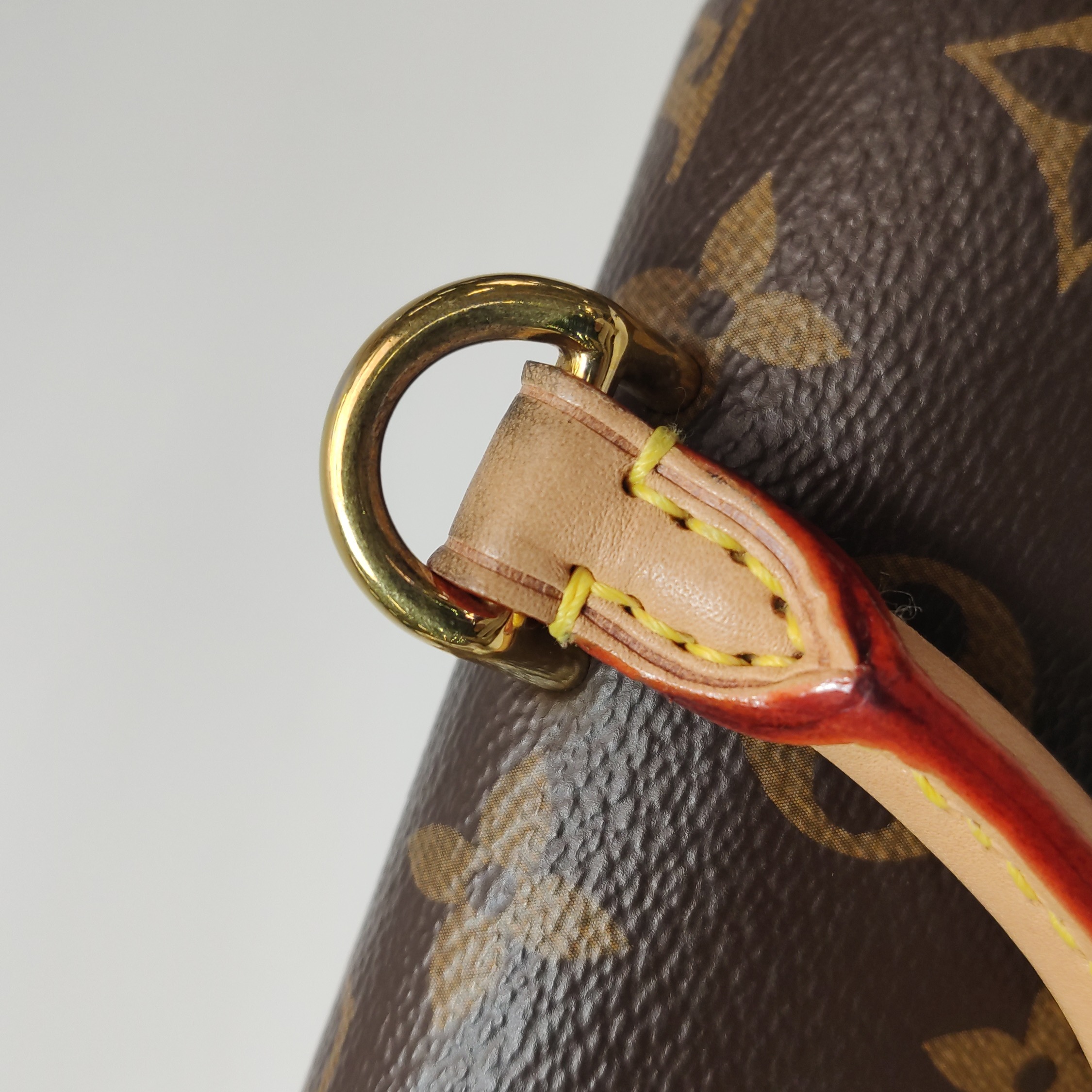 Louis Vuitton(LV) Cluny Top Handle NM Bag Monogram Canvas Mini — photo 16 of 21