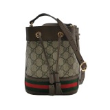 Gucci Ophidia Bucket Bag GG Coated Canvas Mini — thumbnail 1