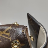 Louis Vuitton(LV) Cluny Top Handle NM Bag Monogram Canvas Mini — thumbnail 14