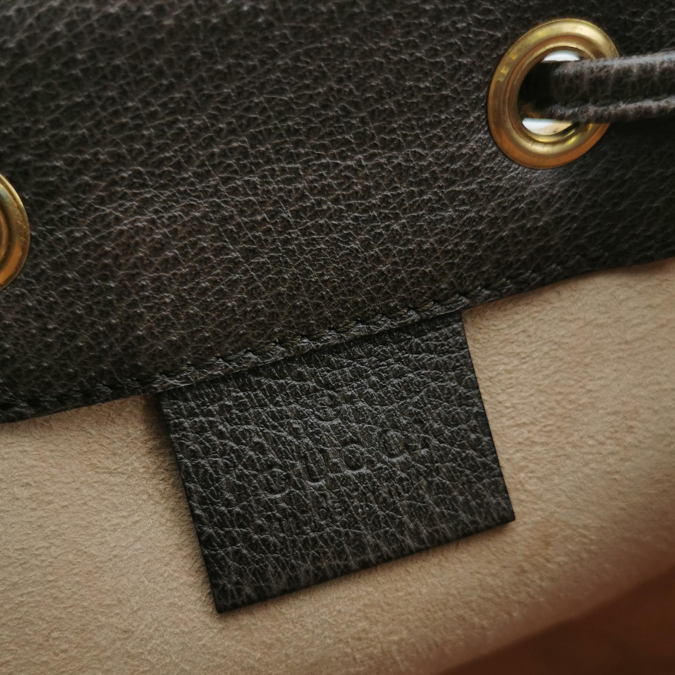 Gucci Ophidia Bucket Bag GG Coated Canvas Mini — photo 8 of 15