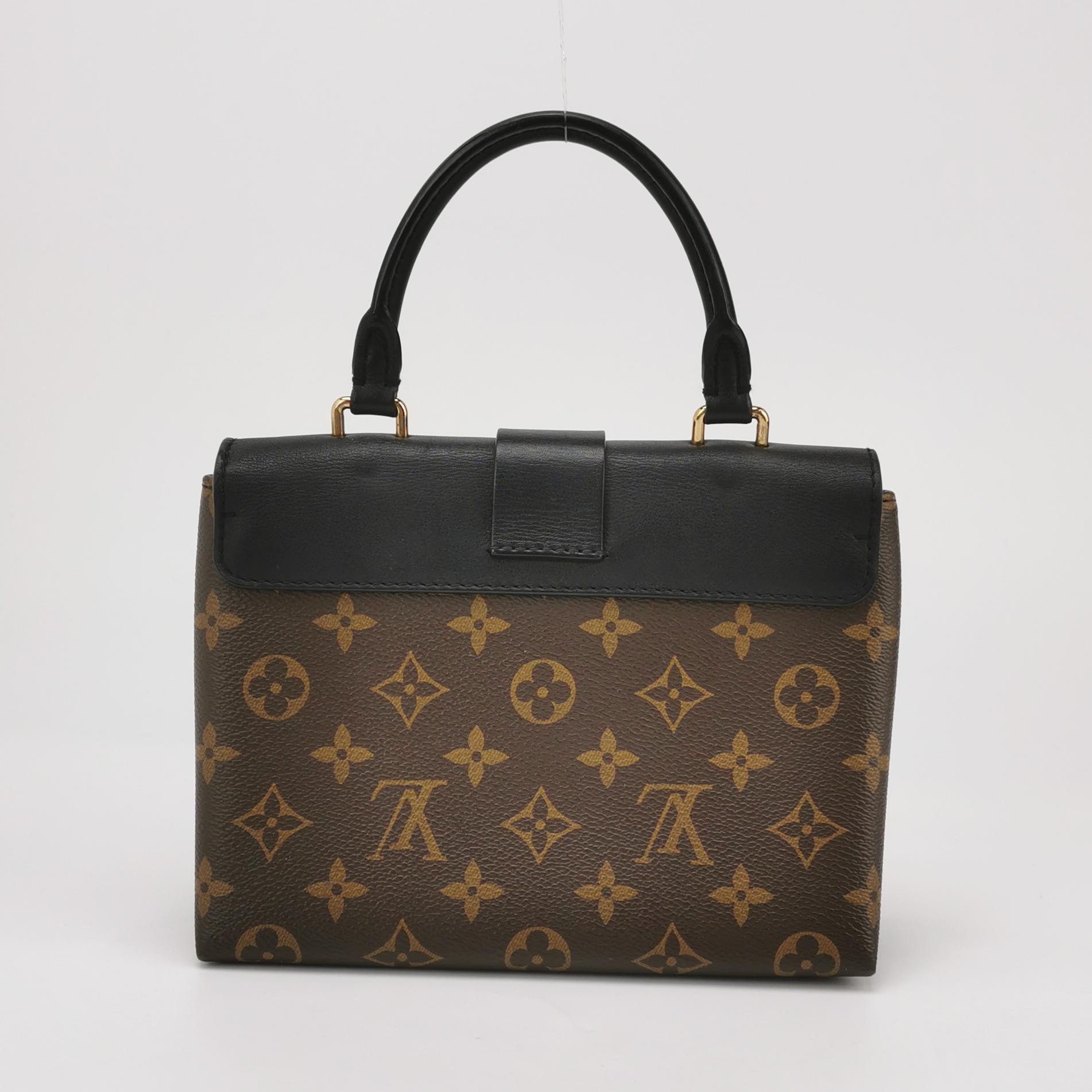 Louis Vuitton(LV) Locky Handbag Monogram Canvas with Leather BB — photo 5 of 16