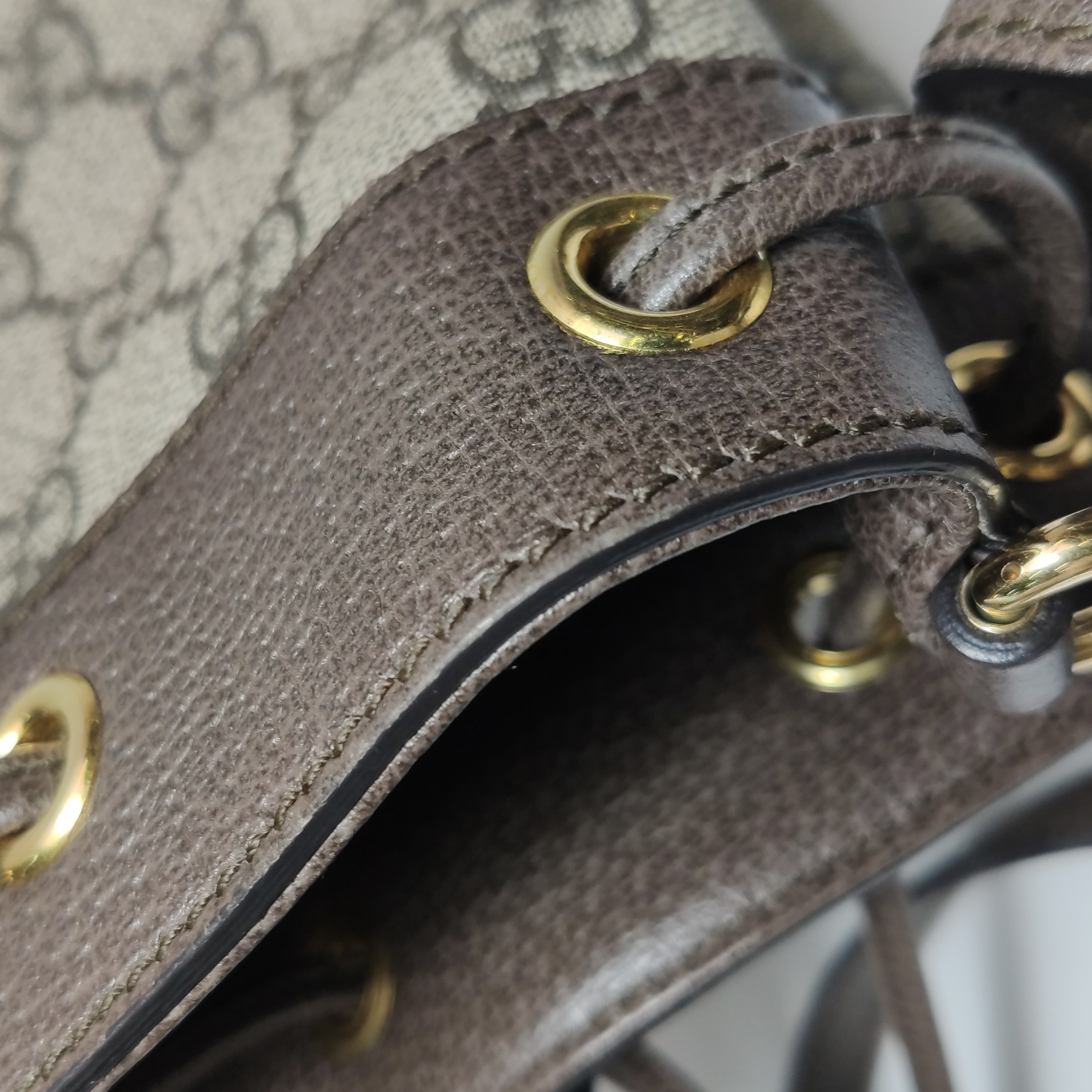 Gucci Ophidia Bucket Bag GG Coated Canvas Mini — photo 11 of 15