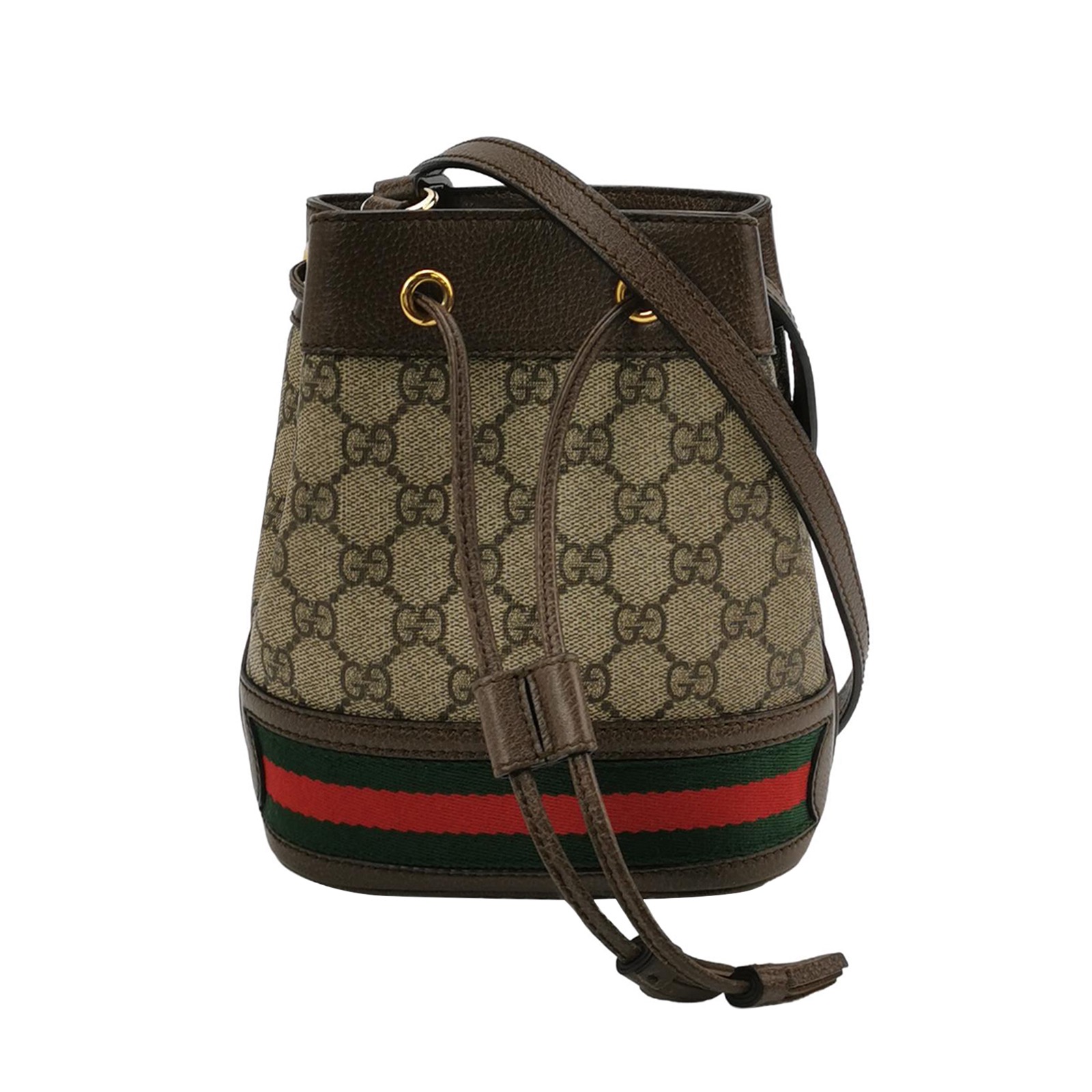 Gucci Ophidia Bucket Bag GG Coated Canvas Mini — photo 1 of 15