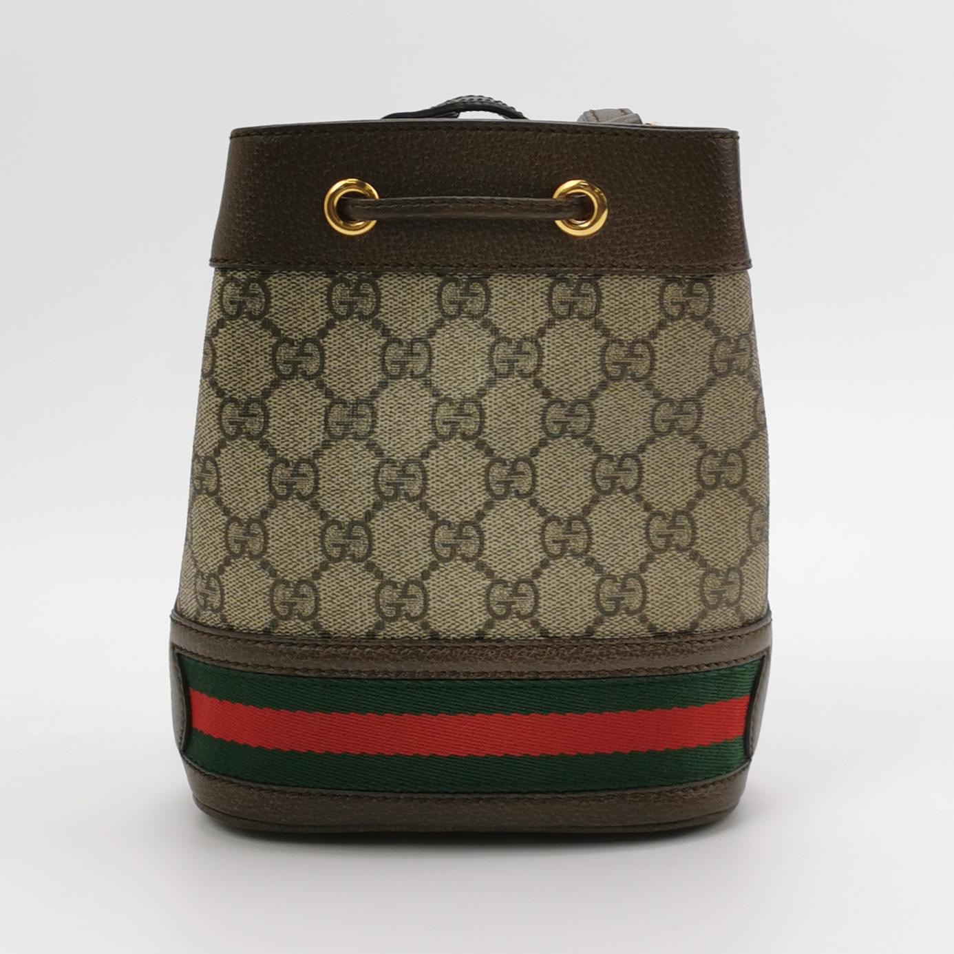 Gucci Ophidia Bucket Bag GG Coated Canvas Mini — photo 3 of 15