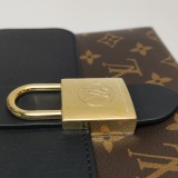 Louis Vuitton(LV) Locky Handbag Monogram Canvas with Leather BB — thumbnail 11