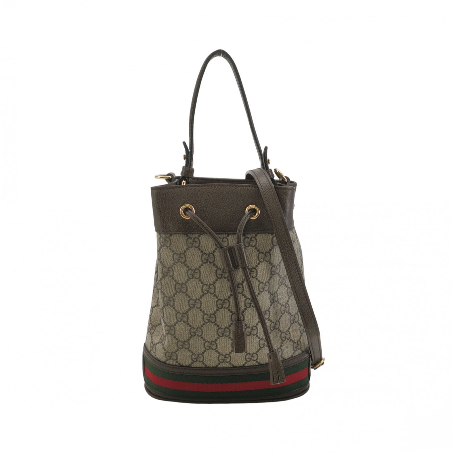 Gucci Ophidia Bucket Bag GG Coated Canvas Small — photo 1 of 14