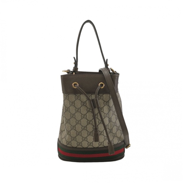 Gucci Ophidia Bucket Bag GG Coated Canvas Small — pre-owned, Vierlot