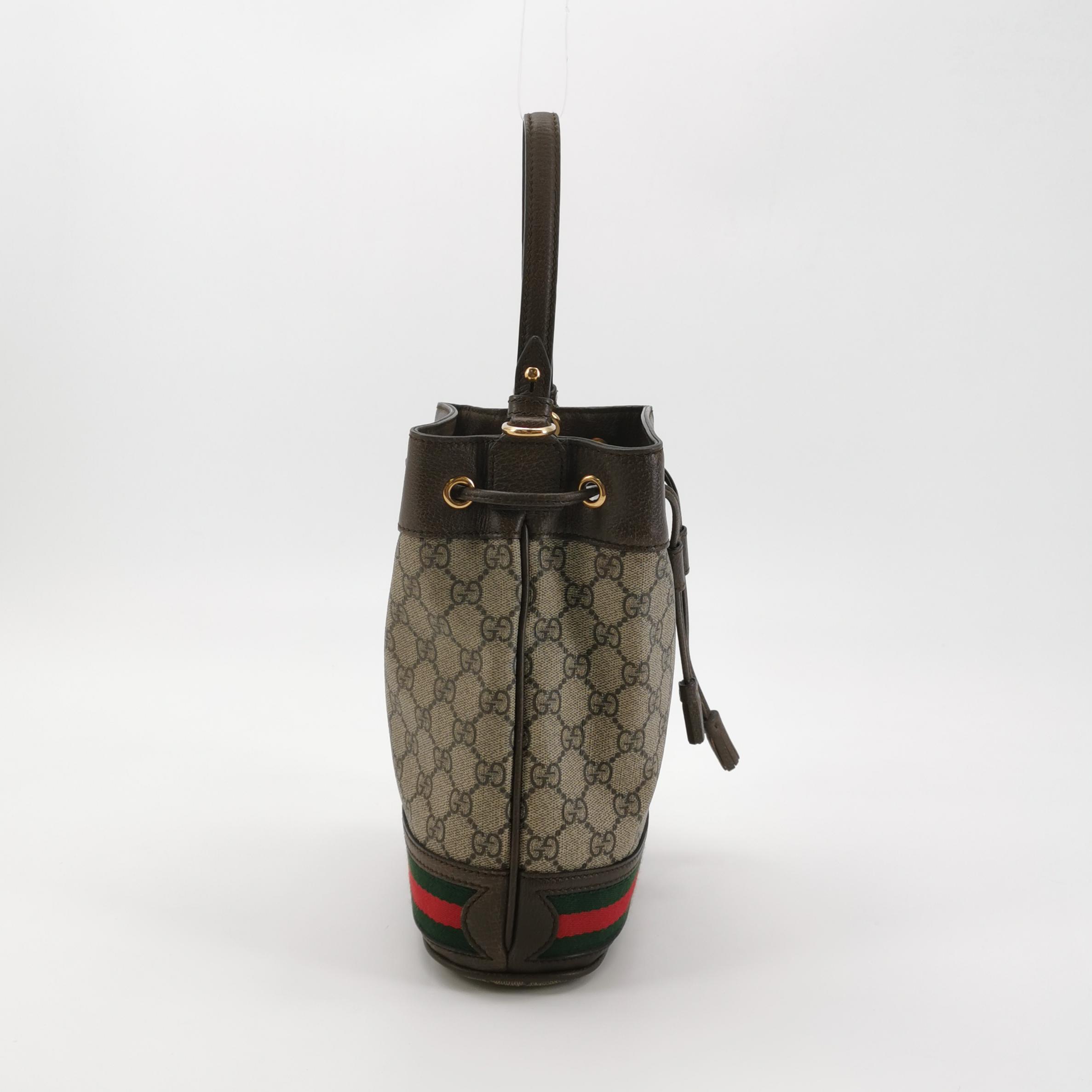 Gucci Ophidia Bucket Bag GG Coated Canvas Small — photo 5 of 14