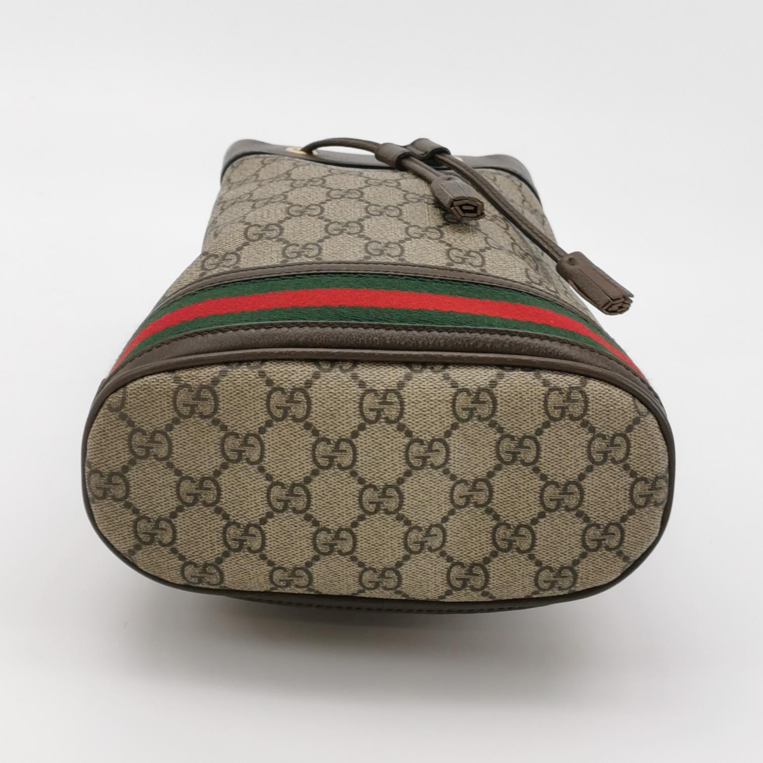 Gucci Ophidia Bucket Bag GG Coated Canvas Small — photo 6 of 14