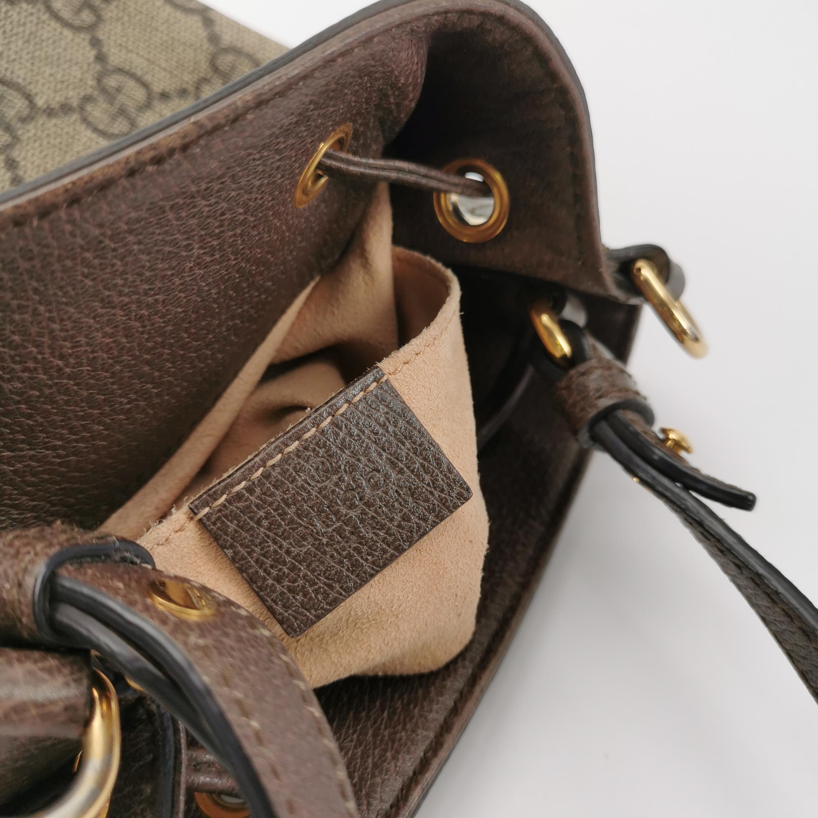 Gucci Ophidia Bucket Bag GG Coated Canvas Small — photo 8 of 14